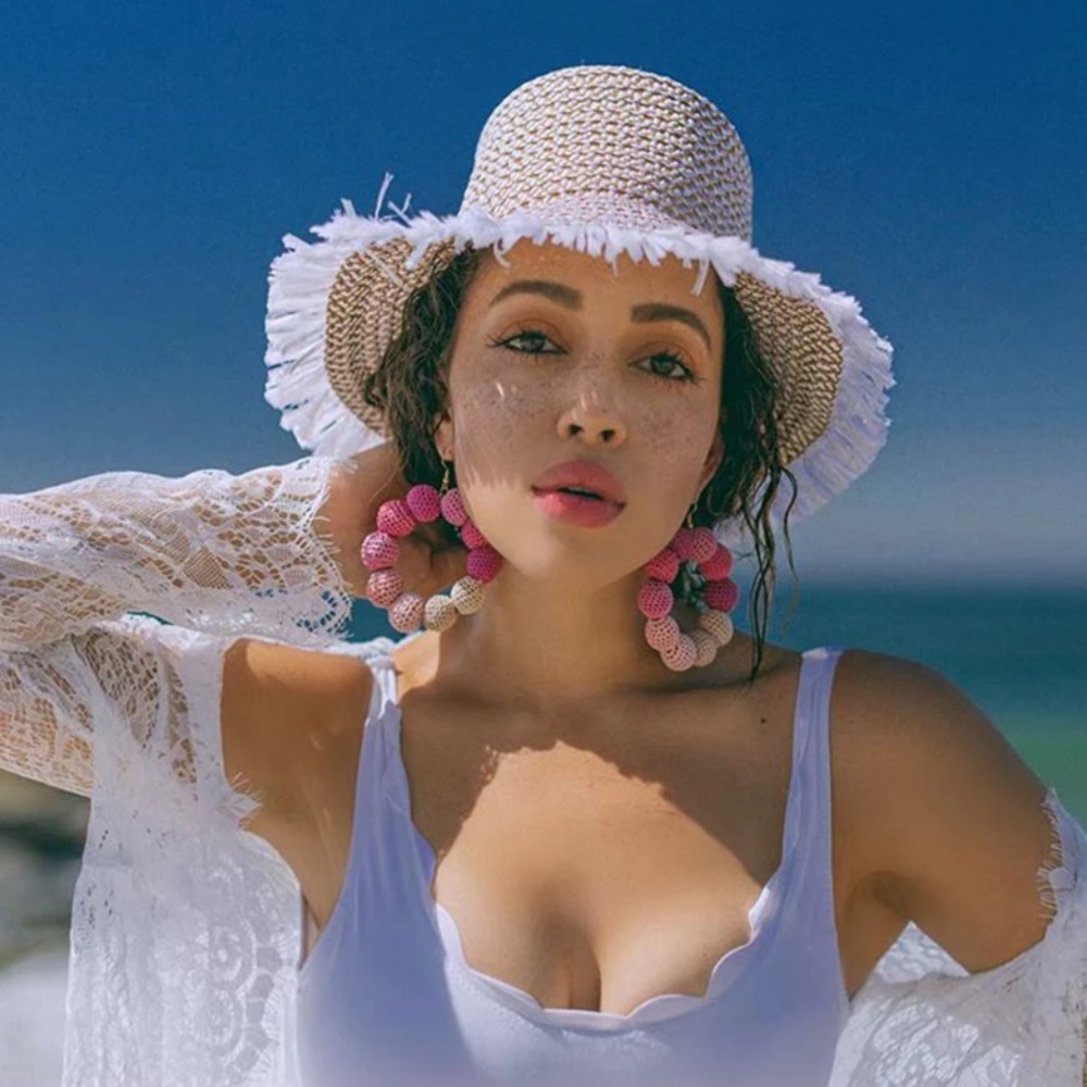 MISA CROCHET DOT EARRINGS